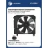 Электровентилятор охлаждения для автомобилей Chevrolet Lanos (97-) (с кожухом) LFc 0580 LUZAR