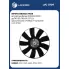 Муфта вязкостная для автомобилей КАМАЗ 6520 с дв.740.50; 740-51 (07-) (с крыльчаткой) d 704мм; 9 лопастей LVC 0704 LUZAR