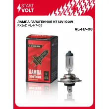 Лампа галогенная H7 12V 100W PX26D VL-H7-08 StartVolt