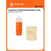 Салфетка для уборки авто из полиэстера универсальная AIRLINE AB-C-02