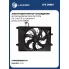 Электровентилятор охлаждения для автомобилей Hyundai Creta (16-) 1.6i/2.0i (с кожухом и резист.) LFK 08M0 LUZAR
