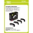 Колодки тормозные для автомобилей VW Polo (94-) / Skoda Rapid (12-) / Fabia (07-) / Chery Amulet (03-) барабанные 200x40 GF 1863 TRIALLI
