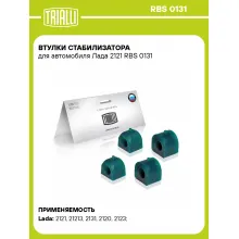 Втулки стабилизатора для автомобиля Лада 2121 RBS 0131 TRIALLI