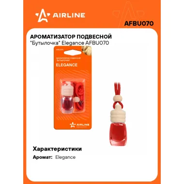 Ароматизатор для автомобиля подвесной Бутылочка 