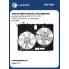 Электровентилятор охлаждения для автомобилей RX II (03-) 3.0i [1MZ-FE] (2 вент.) (с кожухом) LFK 1929 LUZAR