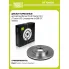 Диски тормозные для автомобилей Ford Fiesta (02-) / Fusion (02-) передние d=258 DF 106106 TRIALLI