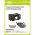 Колодки тормозные дисковые для автомобилей VW Polo Sedan (RUS) (10-) 1ZG передние PF 1802 TRIALLI