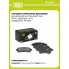 Колодки тормозные дисковые для автомобилей Chevrolet Cruze (09-) / Opel Astra J (10-) передние 15