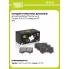 Колодки тормозные дисковые для автомобилей Toyota Land Cruiser 200 (07-) передние PF 1917 TRIALLI