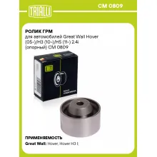 Ролик ГРМ для автомобилей Great Wall Hover (05-)/H3 (10-)/H5 (11-) 2.4i (опорный) CM 0809 TRIALLI