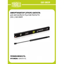 Амортизатор (упор) капота для автомобиля Hyundai Santa Fe (00-) GS 0829 TRIALLI