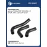 Патрубки охл. для а/м ГАЗель 3302 УМЗ-4216 Е-3 (EPDM, кмпл., 3шт.) LPK 03027 LUZAR