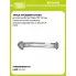 Труба промежуточная для автомобилей Лада 1118 1.6 под каталитический коллектор (алюминизированная сталь) ECP 0105 TRIALLI