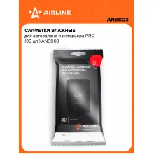 Салфетки влажные для автосалона и интерьера PRO (30 шт.) ANSS03 AIRLINE