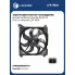 Электровентилятор охлаждения для автомобилей Hyundai Santa Fe (00-) (с кожухом) LFK 0826 LUZAR