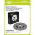 Диски тормозные для автомобилей Renault Megane II (02-) / Clio III (05-) передние d=280 DF 095105 TRIALLI
