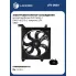 Электровентилятор охлаждения для автомобилей KIA Cerato I (04-) 1.6i/2.0i (с кожухом) LFK 0820 LUZAR