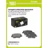 Колодки тормозные дисковые для автомобилей Hyundai i30 (11-) / Kia Ceed (12-) EPB / Optima (11-) / Optima (15-) задние PF 4040 TRIALLI
