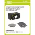 Колодки тормозные дисковые для автомобилей Opel Vectra C (02-) / Zafira B (06-) / SAAB 9-3 (02-) передние PF 4313 TRIALLI