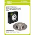 Диски тормозные для автомобилей Renault Logan (04-) c ABS передние d=259 DF 095102 TRIALLI