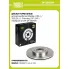 Диски тормозные для автомобилей Mazda 6 (02-) / 323 (01-) / Premacy (CP) (99-) передние d=274 DF 250104 TRIALLI