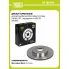 Диски тормозные для автомобилей Mercedes M-Class (W163) (97-) передние d=303 DF 150108 TRIALLI