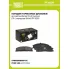 Колодки тормозные дисковые для автомобилей Ford Explorer (10-) передние 180x61 PF 4209 TRIALLI