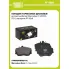 Колодки тормозные дисковые для автомобилей Mercedes C (W202) (93-) передние PF 4268 TRIALLI
