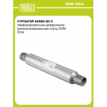 Стронгер 60550-83 с перфорированным диффузором (алюминизированная сталь) ESM 0106 TRIALLI
