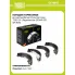 Колодки тормозные для автомобилей Chevrolet Aveo T300 (11-) барабанные 230x41 R15 GF 4542 TRIALLI