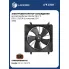Электровентилятор охлаждения для автомобилей Honda CR-V II (02-) 2.0i/2.4i (с кожухом) LFK 2302 LUZAR