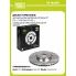 Диски тормозные для автомобилей Skoda Octavia A7 (13-) / VW Golf VII (12-) передние d=340 окрашенные DF 180130 TRIALLI