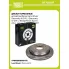 Диски тормозные для автомобилей Land Rover Discovery III (04-) / Discovery IV (09-) / Range Rover Sport I (05-) задние d=325 DF 130107 TRIALLI