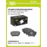 Колодки тормозные дисковые для автомобилей Renault Trafic II (01-) / III (14-) / Opel Vivaro (01-) задние PF 0975 TRIALLI