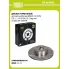 Диски тормозные для автомобилей BMW X3 (F25) (10-) / X4 (F26) (11-) задние d=330 DF 263918 TRIALLI