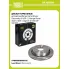 Диски тормозные для автомобилей Land Rover Discovery IV (09-) / Range Rover Sport I (05-) задние d=350 DF 130108 TRIALLI