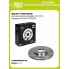 Диски тормозные для автомобилей Mazda CX-7 (07-) передние d=296 DF 250114 TRIALLI
