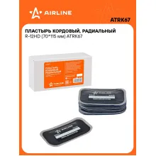 Пластырь кордовый, радиальный R-12HD (70*115 мм) шт. ATRK67 AIRLINE