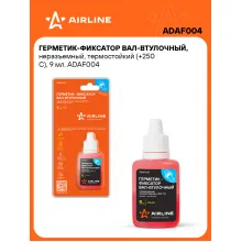 Герметик-фиксатор вал-втулочный, неразъемный, термостойкий (+250 С), 9 мл. ADAF004 AIRLINE