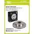 Диски тормозные для автомобилей Mercedes Sprinter (06-) / VW Crafter (06-) передние d=300 DF 190409 TRIALLI