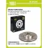 Диски тормозные для автомобилей Ford Galaxy (95-) / VW Sharan (95-) передние d=288 DF 270316 TRIALLI