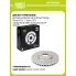Диски тормозные для автомобилей Land Rover Range Rover (12-) / Sport (13-) передние d=380 окрашенные DF 190519 TRIALLI