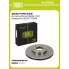 Диски тормозные для автомобилей Mazda 3 (13-) передние d=280 DF 073408 TRIALLI