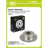 Диски тормозные для автомобилей Mitsubishi Pajero Sport (15-) задние d=315 DF 084410 TRIALLI