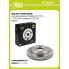 Диски тормозные для автомобилей Mazda CX-7 (07-) / CX-9 (06-) задние d=325 DF 250121 TRIALLI