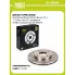 Диски тормозные для автомобилей Chery Bonus (11-) / Chery Very (11-) передние d=256 окрашенные DF 051314 TRIALLI