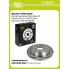 Диски тормозные для автомобилей Mercedes ML (W164) (05-) / R (W251) (06-) задние d=330 DF 250124 TRIALLI