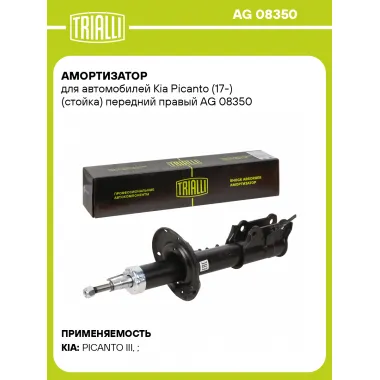 Амортизатор для Kia Picanto (17-) (стойка) передний правый