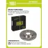 Диски тормозные для автомобилей VW Golf III (91-) / Polo (93-) передние d=256 DF 150005 TRIALLI