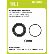 Ремкомплект суппорта для автомобилей Peugeot Boxer (06-) / Citroen Jumper (06-) задний d=48мм RCF 103567 TRIALLI